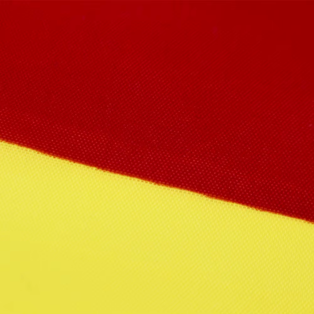 Bandera belga BEL roja amarilla y negra para decoración - imagen 3
