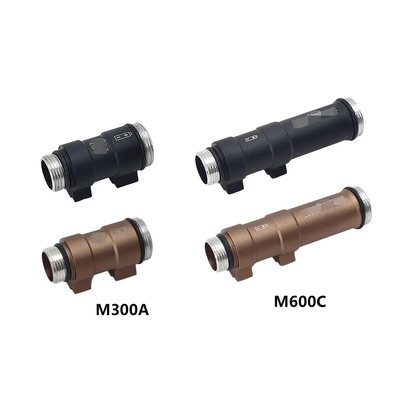 Linterna táctica serie M300 M600 luces de explorador cuerpo M300A/M300B/M600C/M600B linterna para caza al aire libre accesorios Airsoft - imagen 3