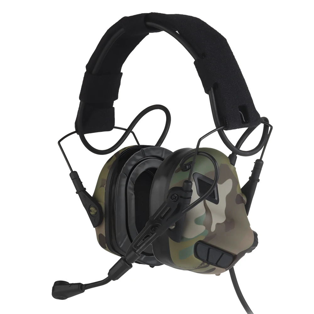 Orejeras de tiro M32 MOD4 reducción ruido activa con adaptador OPS - imagen 2