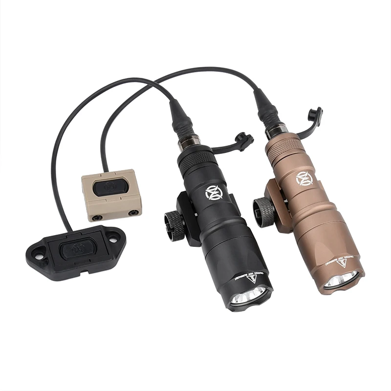 Cubo de linterna táctica SF, luz fuerte SF M300A/luz estroboscópica M600C, juego de cola de rata Mod Button, adecuado para M-LOK, KEYM00 - imagen 2