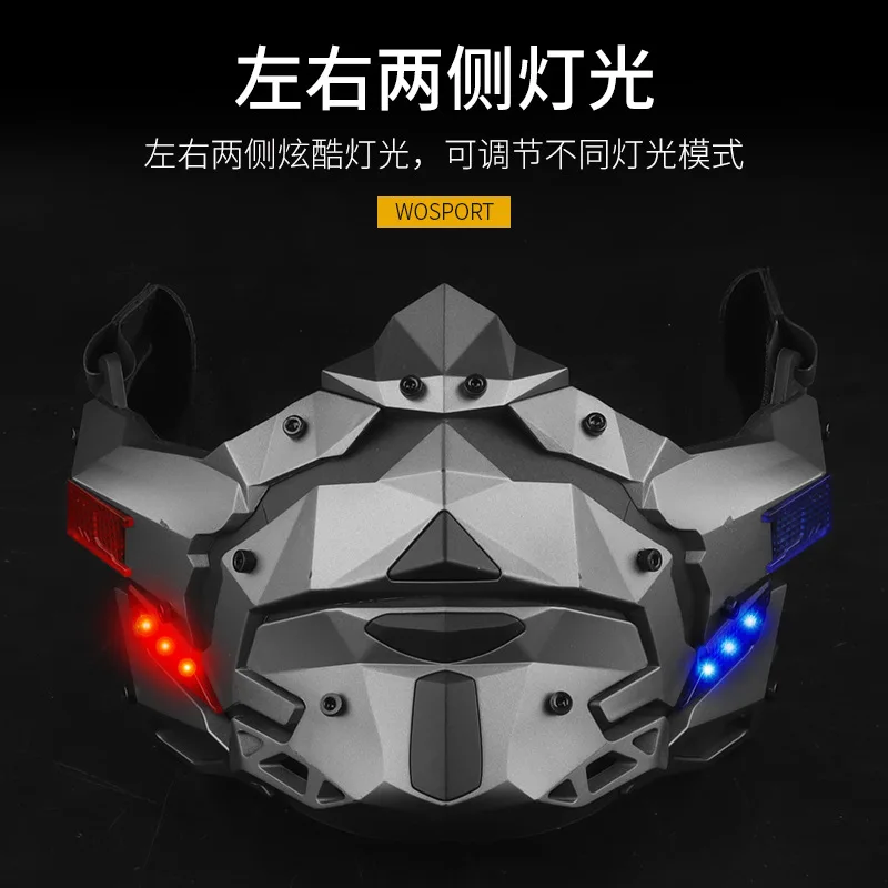 Protección al aire libre máscara de noche oscura accesorios de película cosplay - imagen 5