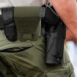 Funda táctica de cuero para esposas – Sistema MOLLE