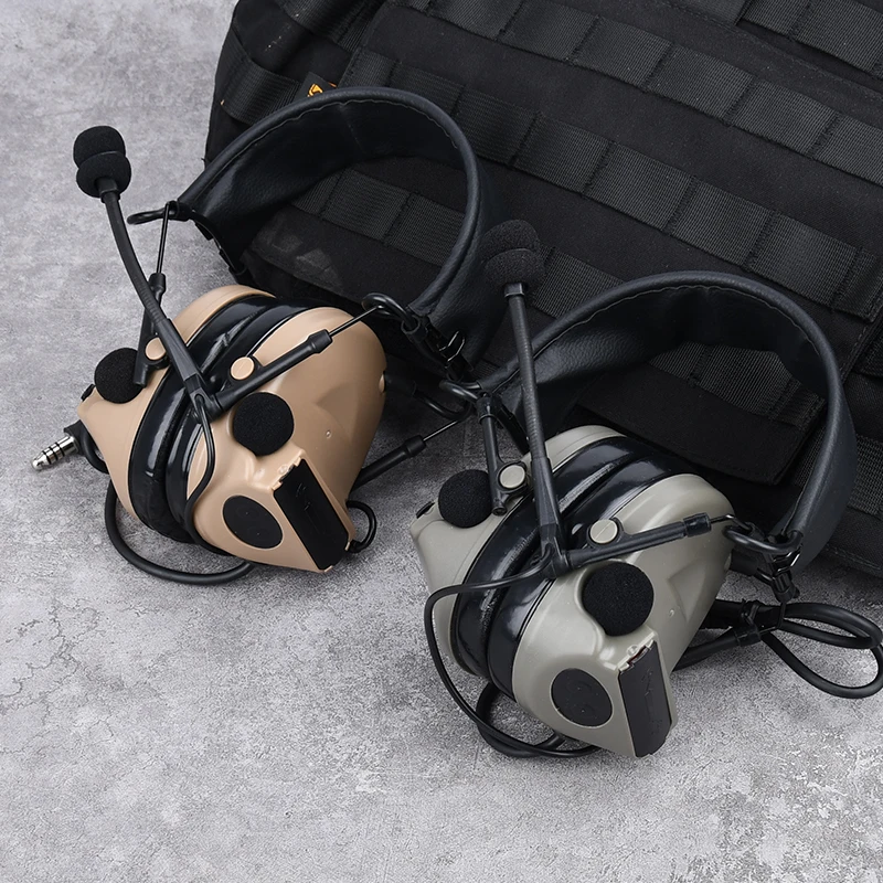 WADSN Civil C2 II auriculares de comunicación auriculares de caza al aire libre auriculares sin función de reducción de ruido U94 Kenwood PTT - imagen 5