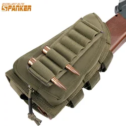 Bolsa táctica reposa mejillas para rifle caza nailon con cremallera