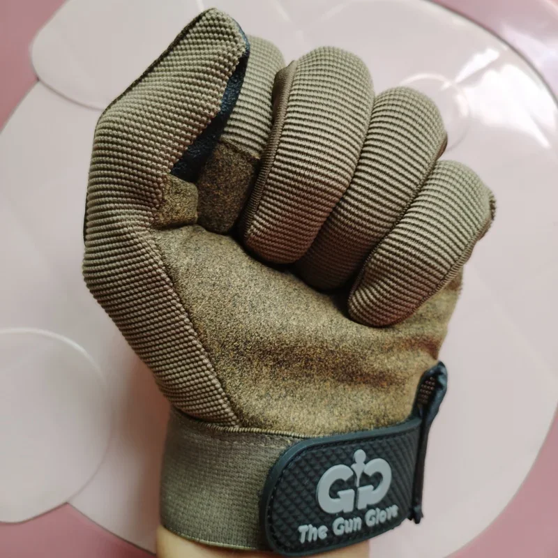 Guantes tácticos para exteriores, guantes de tiro cómodos y finos transpirables de verano con todos los dedos, pantalla táctil ligera - imagen 5