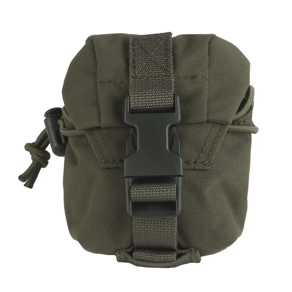 Bolsa táctica Frag con hebilla de liberación rápida, multifunción, para caza al aire libre, tiro, Airsoft, juego de guerra, almacenamiento de herramientas, bolsa para cinturón MOLLE