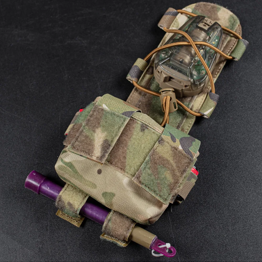 VULPO-funda para casco táctico MK2, paquete de contrapeso para Airsoft, accesorios para casco de caza - imagen 4