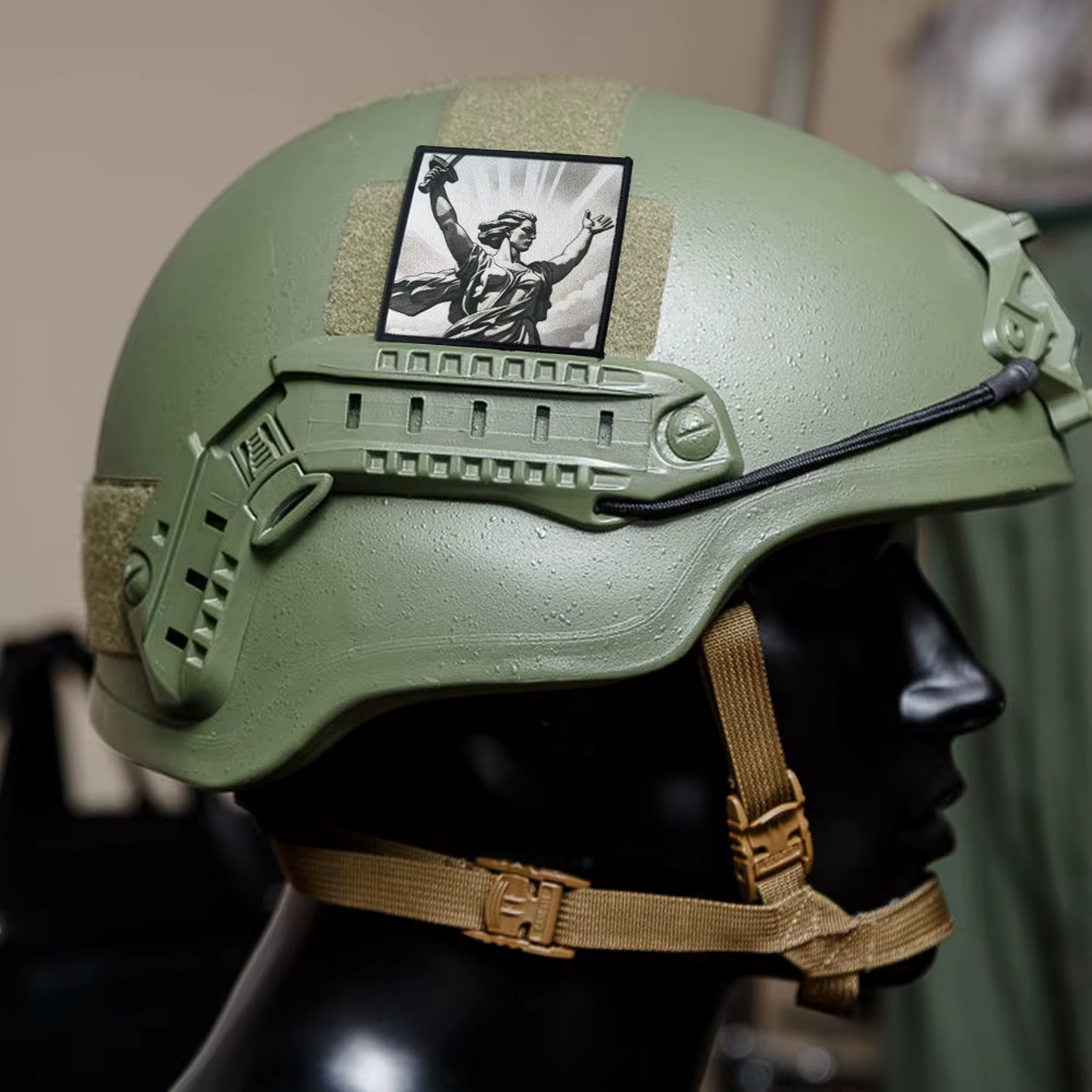 Parche táctico militar Madrina de Rusia para velcro, casco y mochila - imagen 4