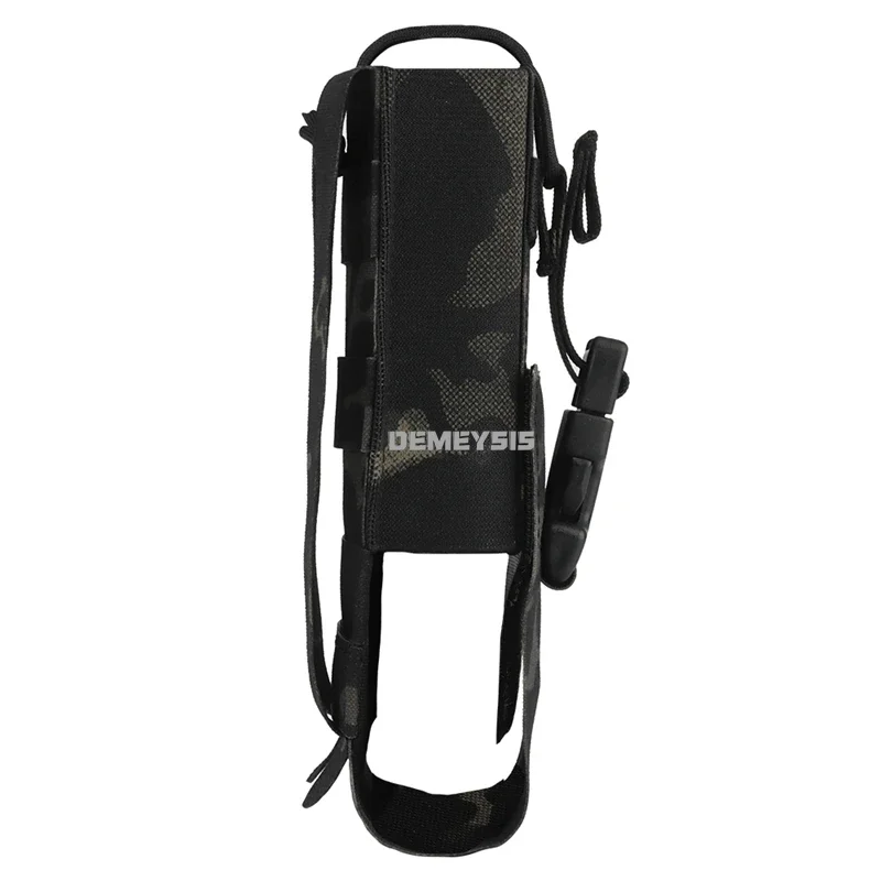 Bolsa de Radio táctica portátil para caza al aire libre, soporte para Walkie Talkie, tiro CS, interfono de combate, bolsa colgante Molle - imagen 4