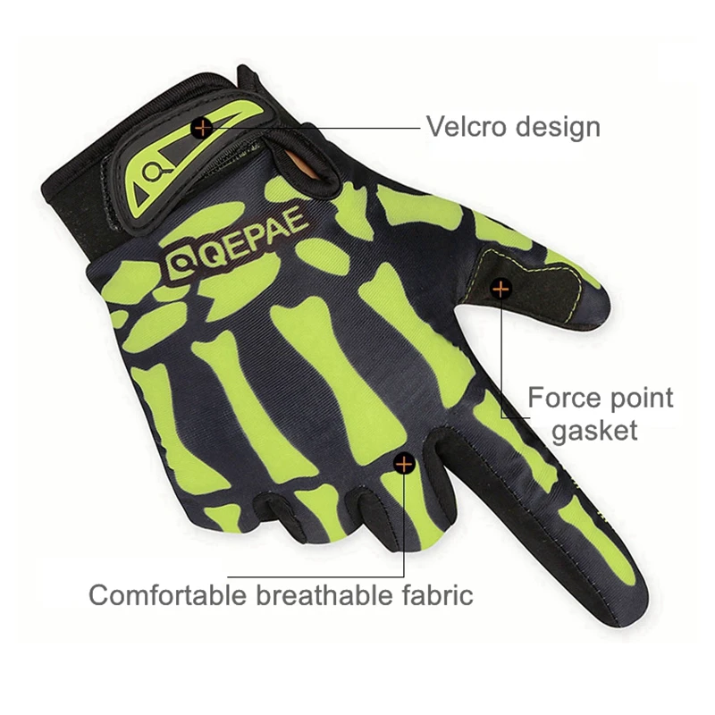 Guantes de dedo completo para ciclismo, manoplas tácticas para bicicleta, para deportes al aire libre, Scooter, montar en motocicleta, resistentes al viento, impermeables - imagen 3