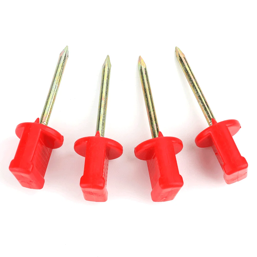 Clavos para tiro con arco, pasadores de acero al manganeso para arco recurvo compuesto, entrenamiento de tiro, accesorios de papel fijo, 20/50 Uds. - imagen 3