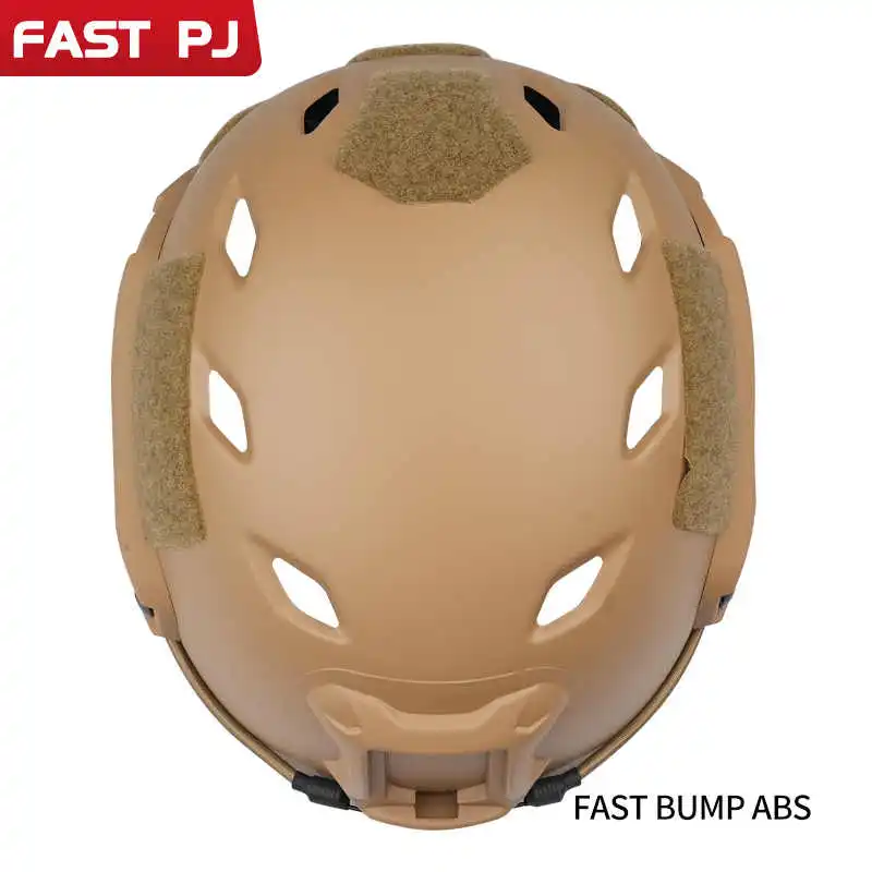 Casco táctico de entrenamiento de paracaídas FAST BUMP ABS de alta resistencia para escalada al aire libre persona Real casco anticolisión de campo - imagen 2