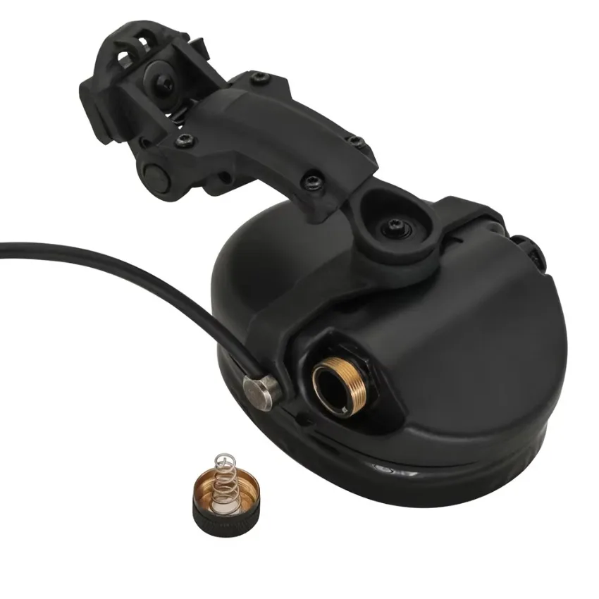 TS TAC-SKY auriculares tácticos MLOK soporte adaptador de riel Sordin auriculares orejeras de silicona versión para caza al aire libre Airsoft deporte - imagen 5