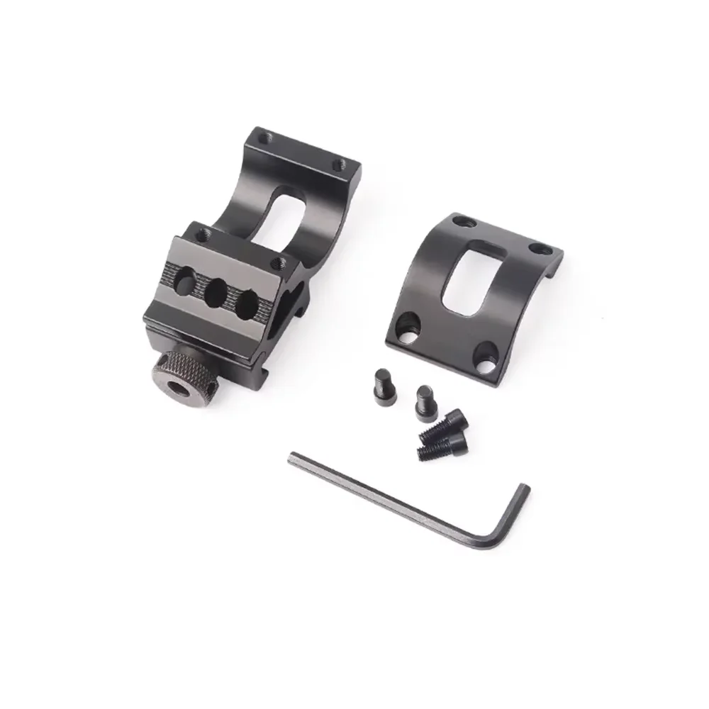 1 Uds. Soportes de alcance de 25mm, soportes de estilo de liberación rápida para linterna para riel Picatinny/Weaver estándar de 20mm - imagen 4