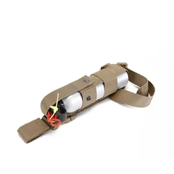 Funda táctica pierna para botella agua y hervidor MK9