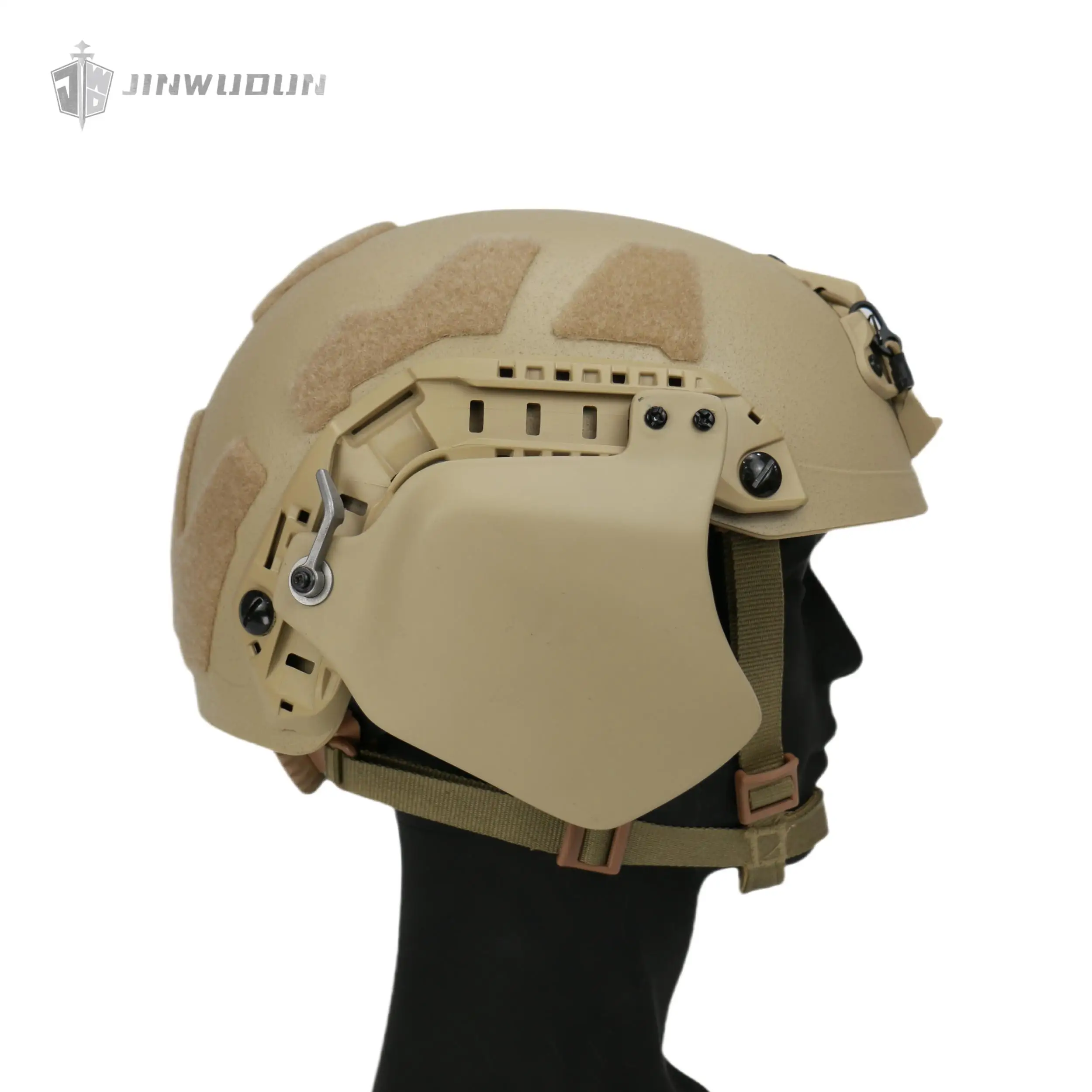 Casco táctico balístico Aramida GA2 IIA con aislamiento acústico - imagen 3