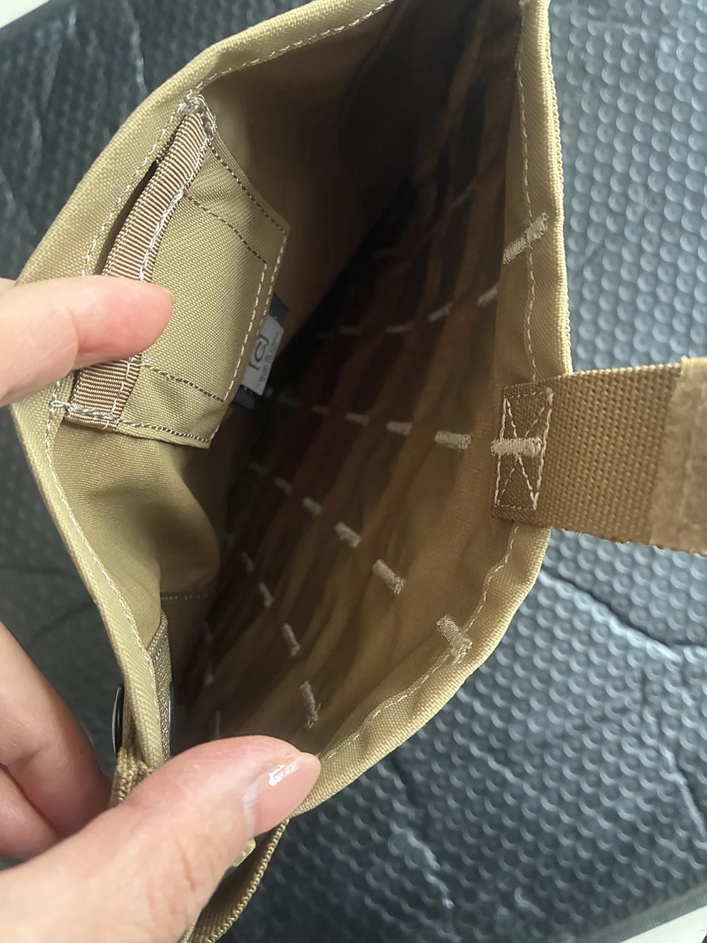 Panel táctico MOLLE con cremallera para JPC CPC AVS chaleco táctico Molle paquete con cremallera bolsa TW-P044 - imagen 3