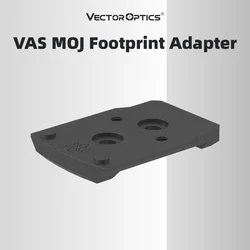 Vector Optics Vas Moj adaptador de huella aluminio 6061-T6 anodizado