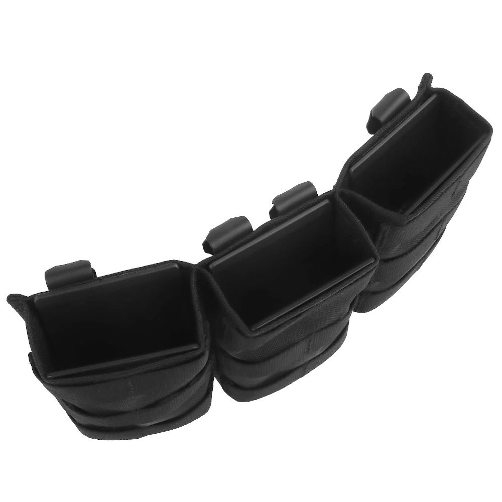 OPHIDIAN FAST 7.62 Triple Mag Pouch (Long) Open Quick Release Mag Nylon Holster Case Insert Magazine Pouch Accessories - imagen 5