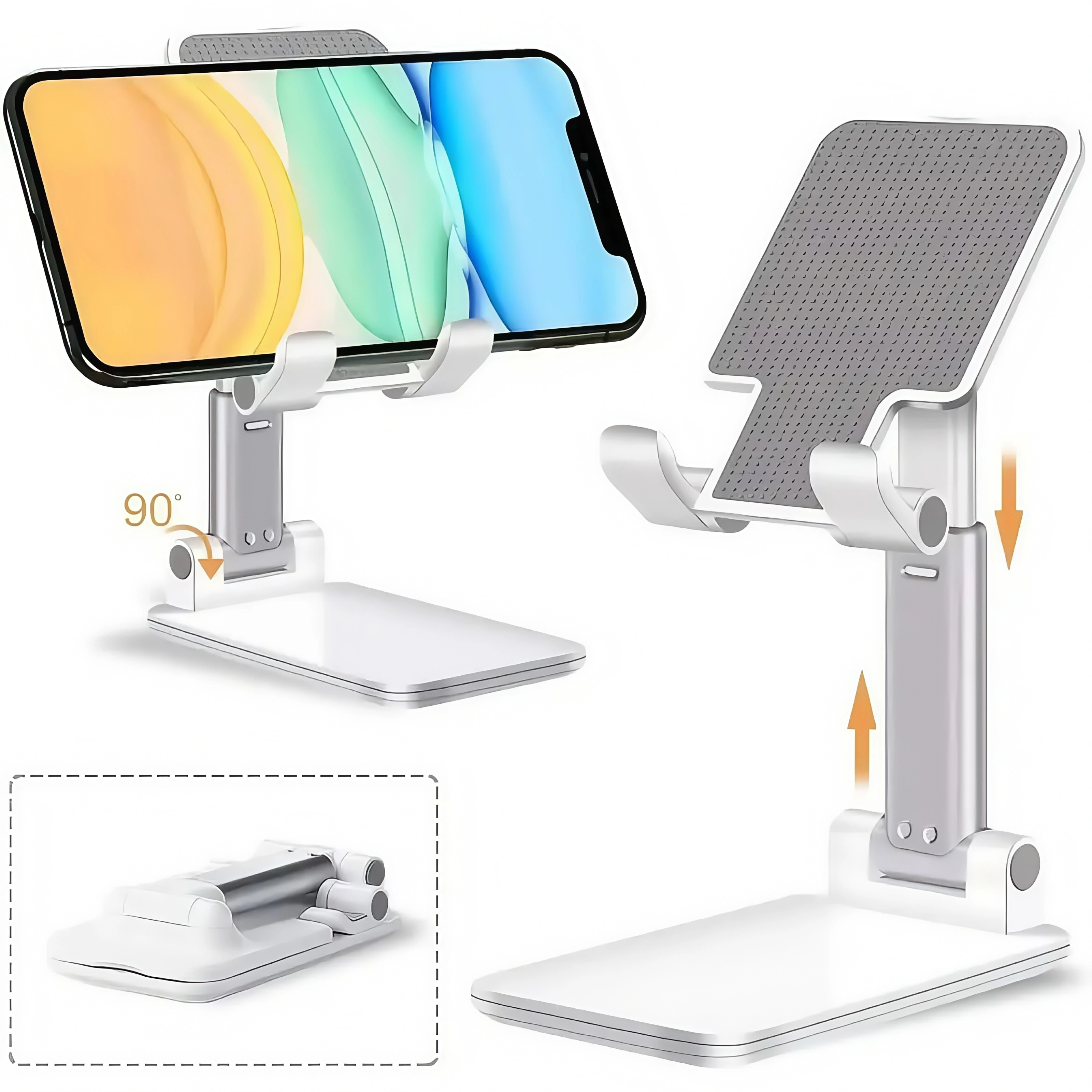 Soporte universal para teléfono y tableta de escritorio ajustable