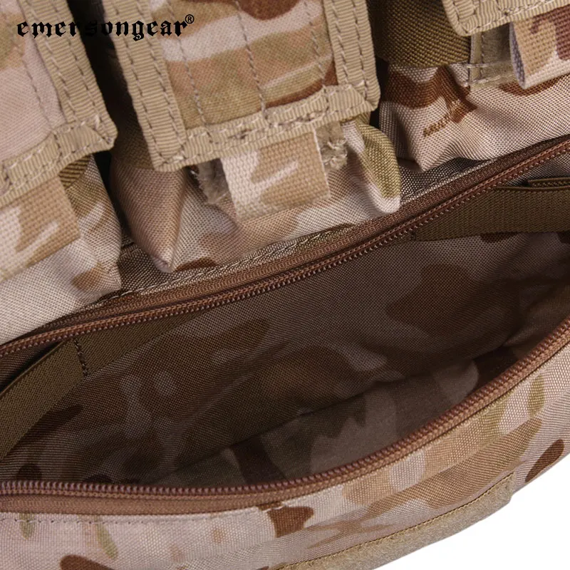 Emersongear Juego bolsas MOLLE panel trasero asalto táctico portador - imagen 4