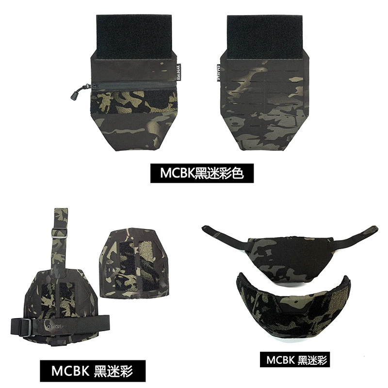 Chaleco táctico Universal, protector de cuello para hombro, protector de entrepierna, Combo para chaleco JPC FCSK - imagen 3