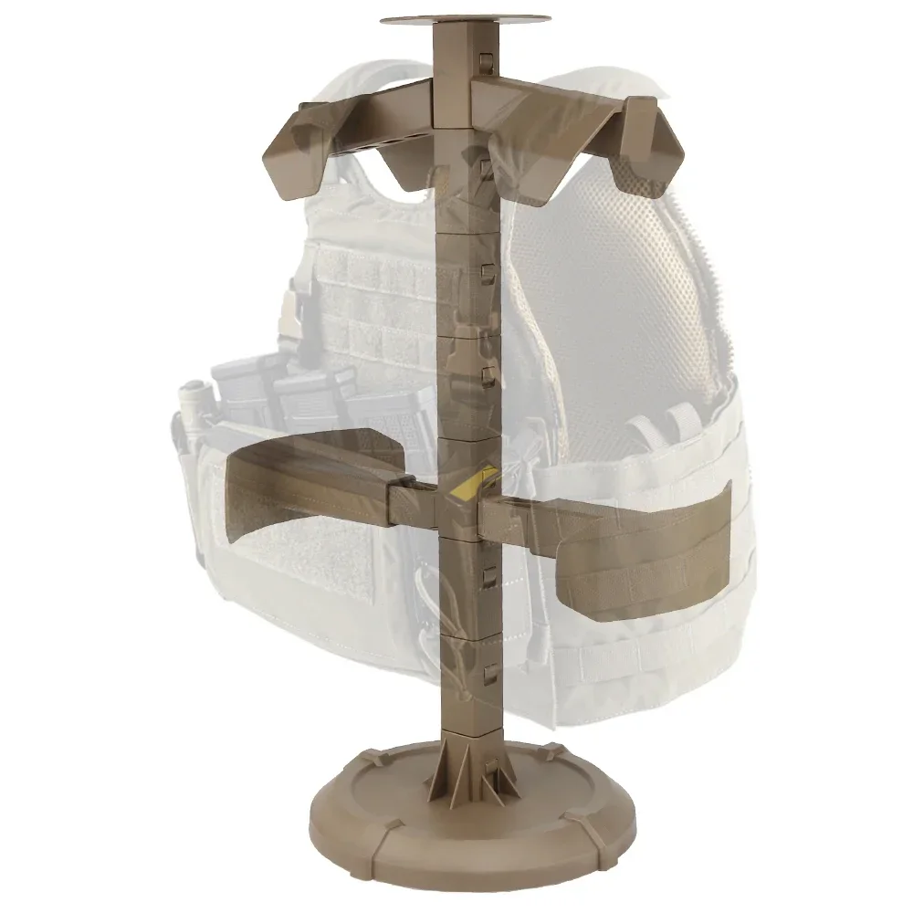 Soporte de exhibición táctico, estante duradero, soporte de engranaje, chaleco, casco, soporte de placa de exhibición, soporte de fácil montaje - imagen 4
