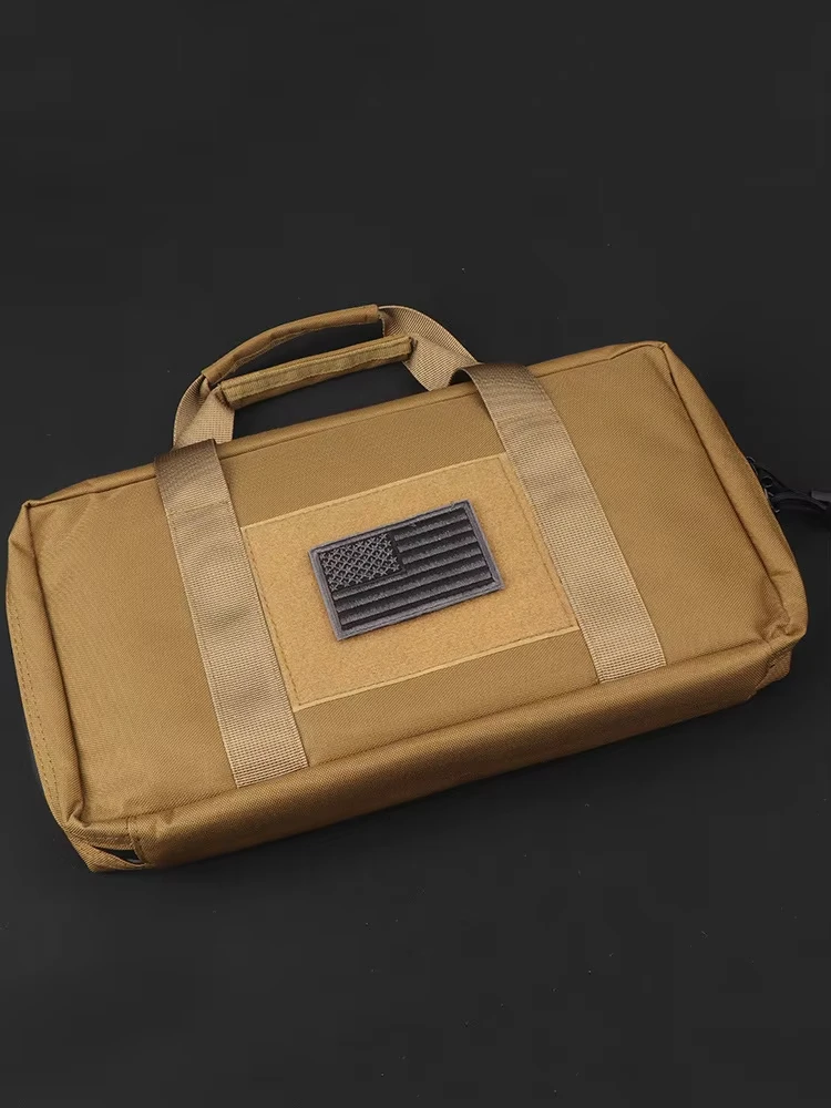 DIZETION-bolsa táctica Molle para pistola, funda para Glock 17, revista de almacenamiento, bolsa Universal oculta para caza y pistola al aire libre - imagen 4