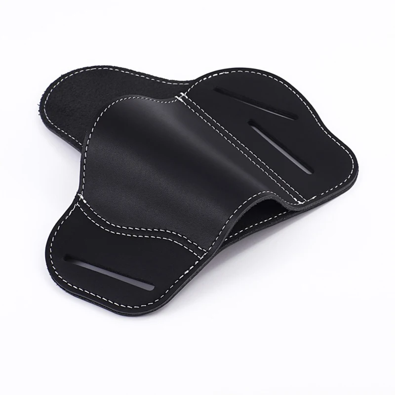 Funda táctica para caza, funda Universal para cinturón de transporte oculto, accesorios para pistola de mano, funda de cintura de cuero de vaca