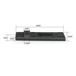Film antihuella deflector para visor punto rojo táctico