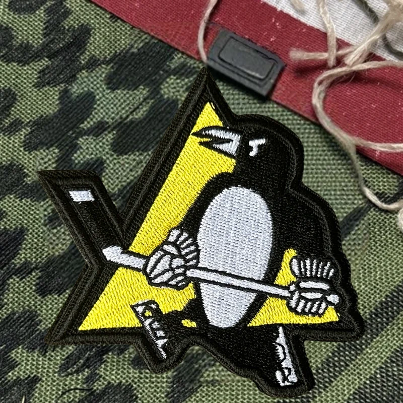 Parche bordado de pingüino de ingeniero, chaleco táctico, sombreros con gancho y bucle, insignia de moral, pegatinas para mochila, parches para brazalete para ropa - imagen 4