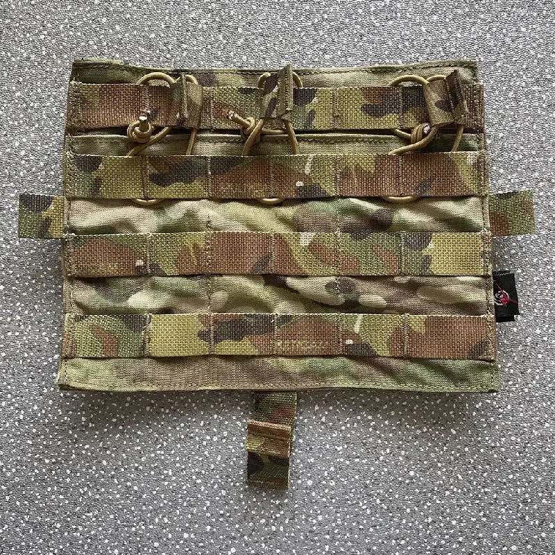 Bolsa táctica MOLLE Panel TRI para AVS JPC2.0, chaleco portador de placa con solapa frontal desmontable, Panel frontal, accesorios Airsoft - imagen 2