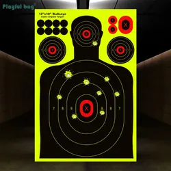 Pegatinas de tiro amarillas para entrenamiento al aire libre mayorista