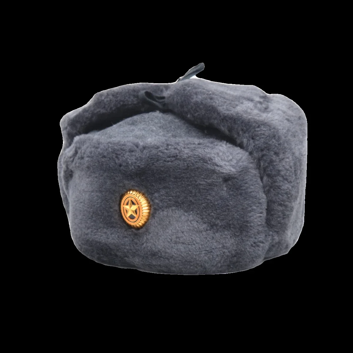 Sombrero frío de cachemira de corte de invierno original ruso, sombrero militar ruso Lei Feng, sombrero táctico de algodón con emblema del sombrero de la Estrella del Norte - imagen 3