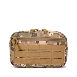 Bolsa táctica MOLLE EDC: compacto, versátil para caza; botiquín