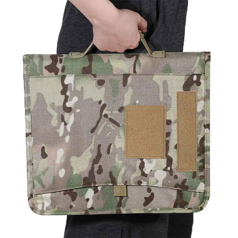 Cuaderno táctico de camuflaje Multicam A4 A5 A6 con carpeta de anillas con cremallera, Bloc de notas resistente a la intemperie de papel de hojas sueltas - imagen 3