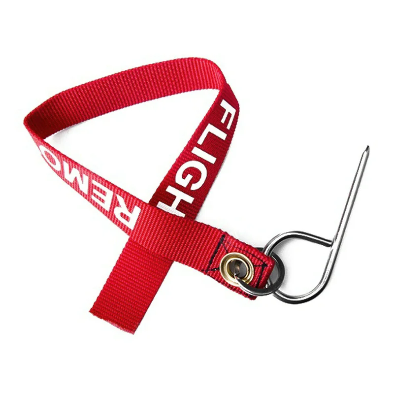 Quitar antes del vuelo Cinta Decoración de accesorios de ropa con temática de aviación - imagen 4