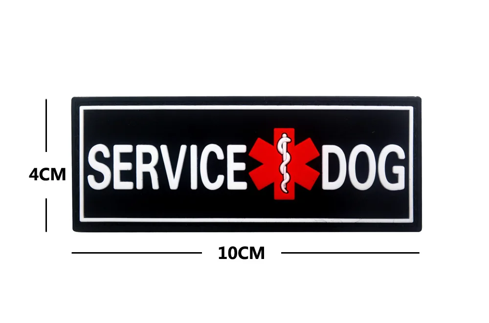 K9 parche bordado de rescate de perros, parches tácticos militares, insignias bordadas, línea azul fina, infrarroja, IR, servicio reflectante - imagen 4