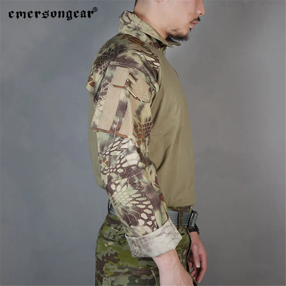 Emersongear, camisetas tácticas de combate G3, camisetas Gen3 para hombre, camiseta de camuflaje, camiseta de manga larga para caza, Airsoft, entrenamiento de senderismo al aire libre MR - imagen 5