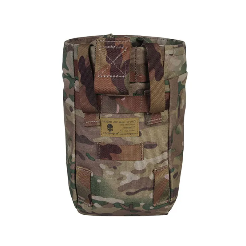 Emersongear-bolsa de recuperación Mag, bolsa de reciclaje para revistas, Molle, caza, Airsoft, herramienta de senderismo, cordón superior, bolsillo de nailon para acampar - imagen 5