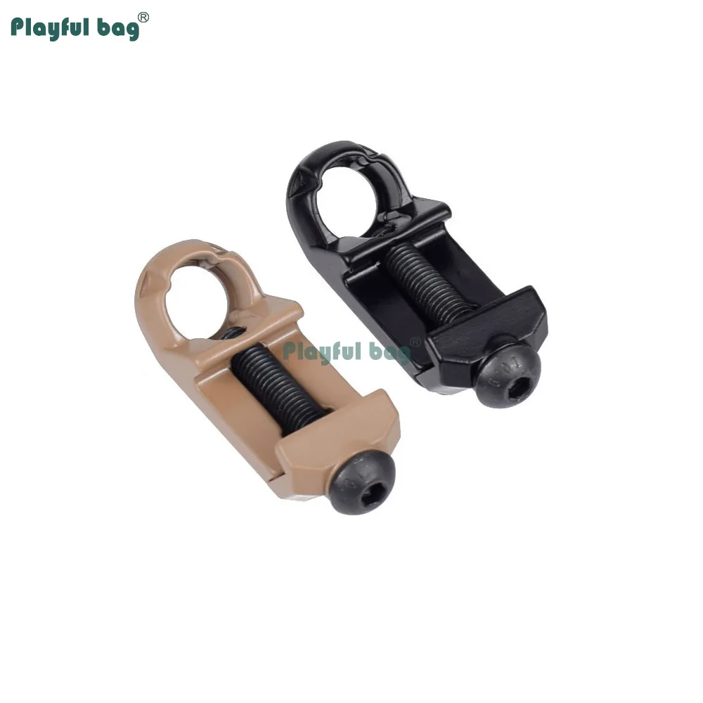Soporte de eslinga de separación rápida, eslinga QD táctica de 20mm para GBB Airsoft tipo RSA, bucle de eslinga AQB205 - imagen 4