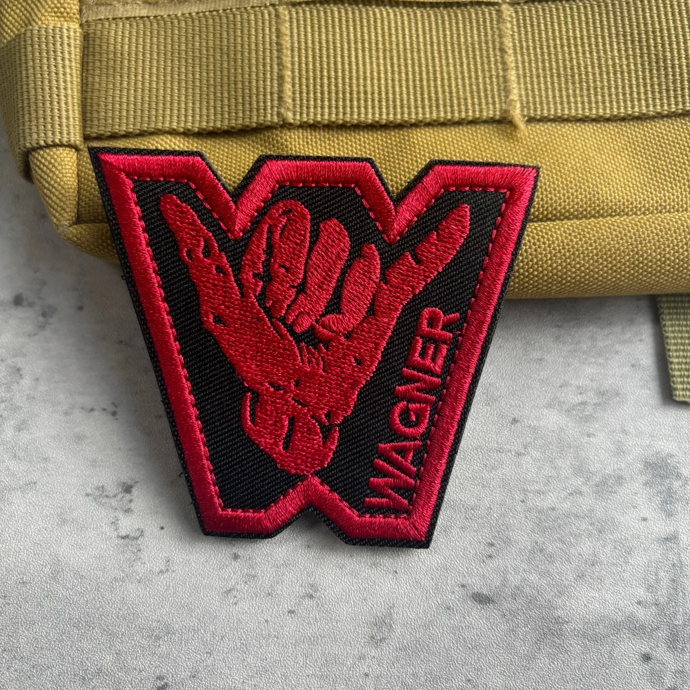 Parches tácticos para dedos, parche bordado con gancho y bucle, insignia de moral del ejército militar, pegatinas para mochila - imagen 2