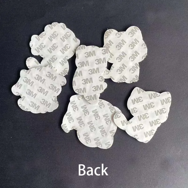 Lindo gato de peluche insignia tela apliques pegatinas de ropa, parche de reparación de bordado de animales de dibujos animados autoadhesivo, ropa de costura DIY - imagen 4