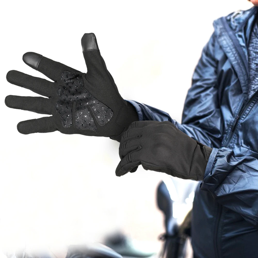 Guantes tácticos de invierno para hombre, manoplas de dedo completo para ciclismo, esquí, senderismo, bicicleta, pantalla táctil, equipo militar deportivo - imagen 4