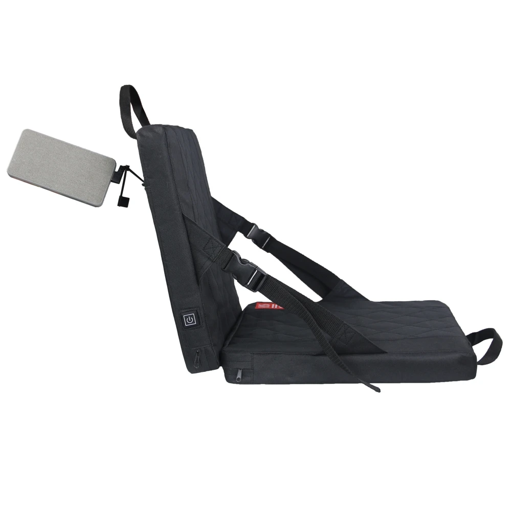 Almohadilla calefactora recargable por USB, cojín de asiento súper cálido, tela Oxford 600D, para invierno, tienda de campaña, hogar - imagen 2