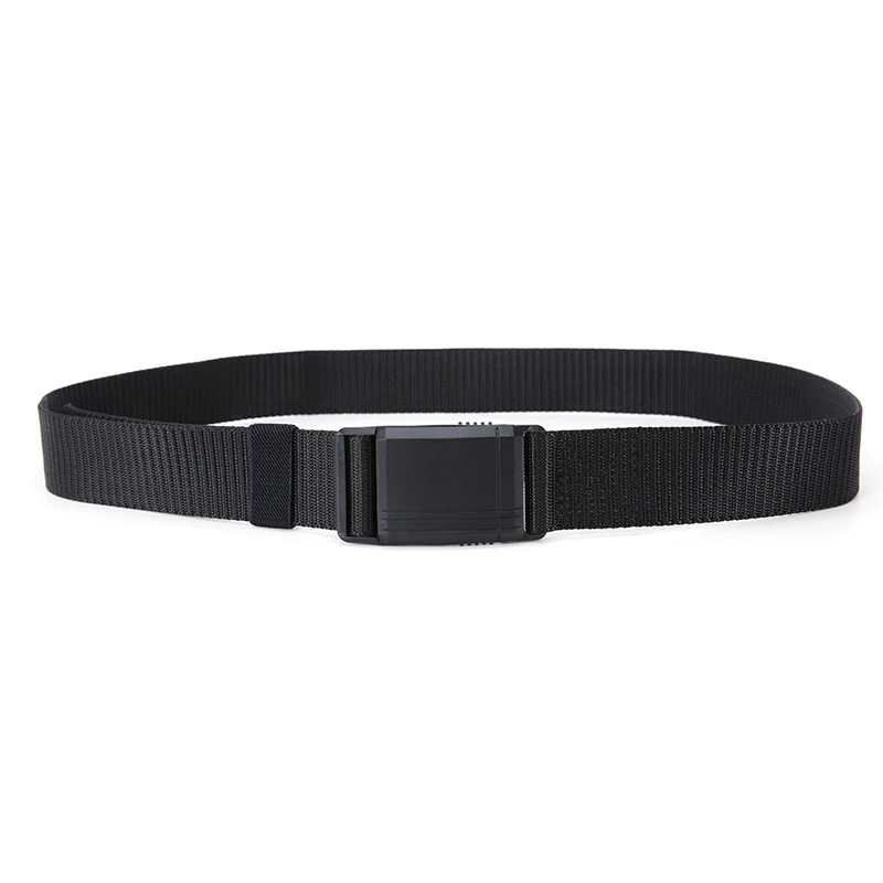 Cinturón táctico genuino de liberación rápida para exteriores, accesorios deportivos de nailon Real suave, cinturón negro para hombres y mujeres