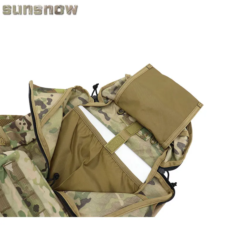 Sunsnow mochila plegable portátil, bolsa enrollable, mochila táctica Simple - imagen 4