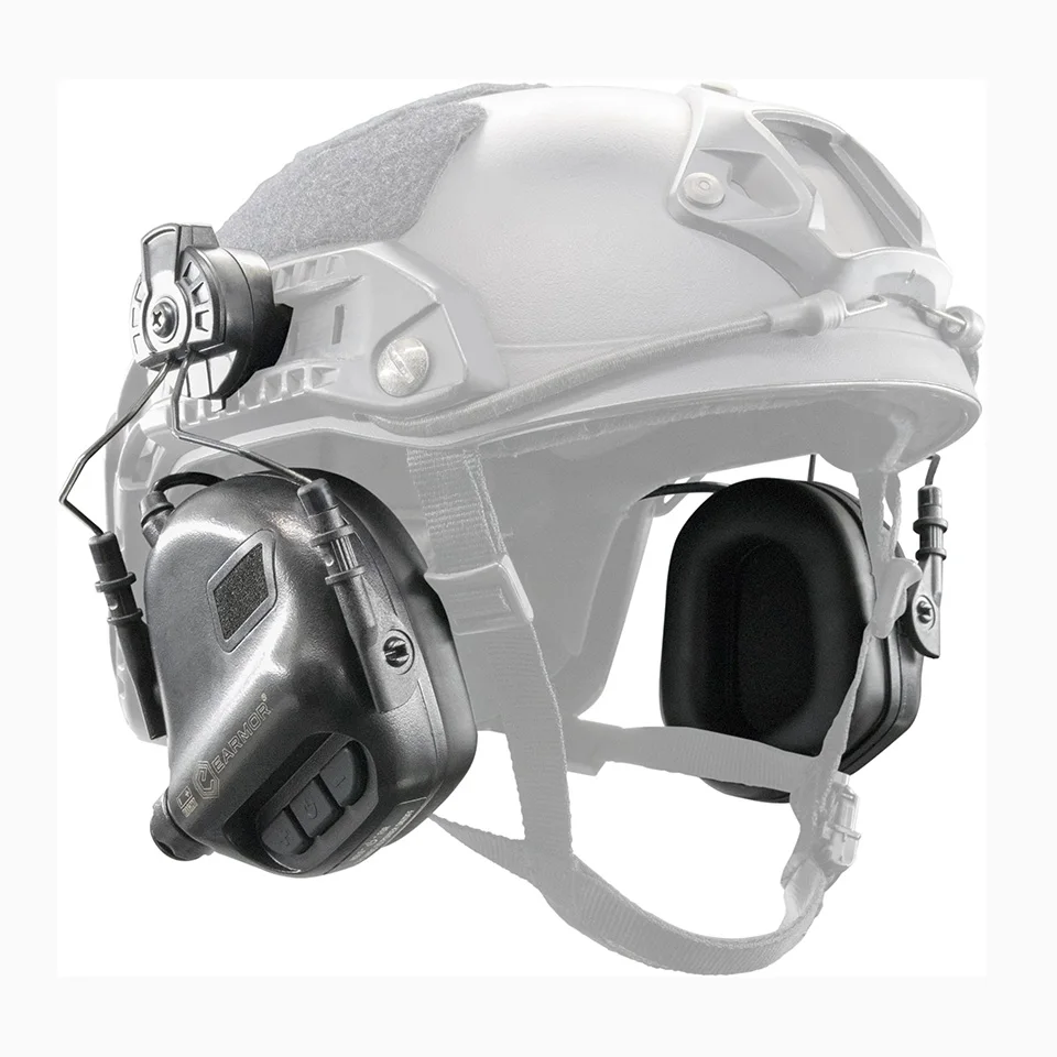 EARMOR-Casco táctico M31H para tiro, cascos con protección contra el ruido, orejeras para caza, Airgun, arco, riel - imagen 5