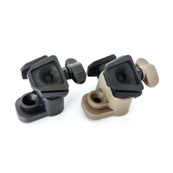 Zapata adaptadora de cola de milano doble para gafas PVS-14 NVG J-Arm compatible con soporte Wil-cox L4G24, repuesto antivuelco