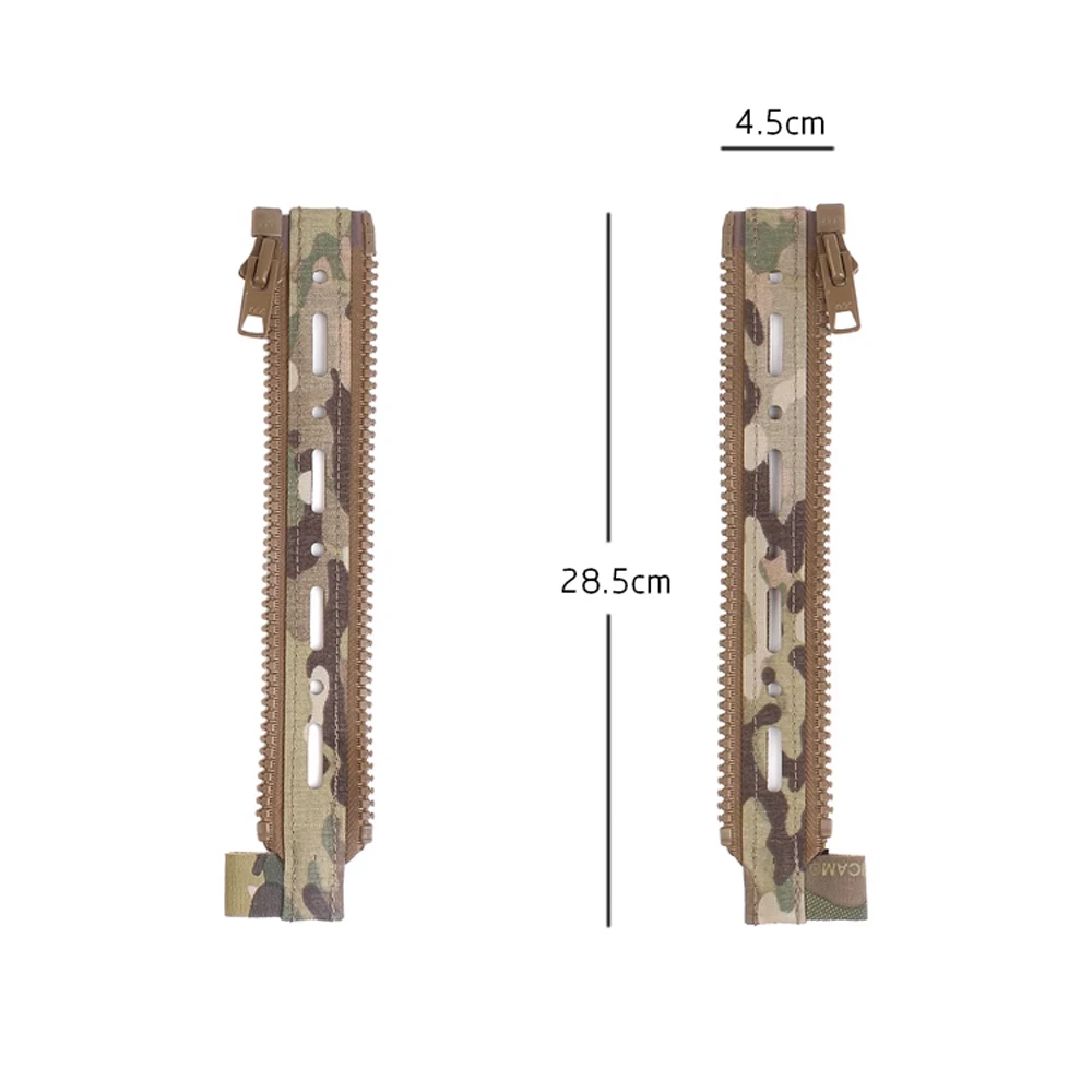 Parche de expansión con cremallera para chaleco FCPC V5, Panel trasero especial, 1 par - imagen 5